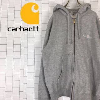 カーハート(carhartt)のCarhartt カーハート ジップ スウェット パーカー 刺繍 ロゴ (パーカー)