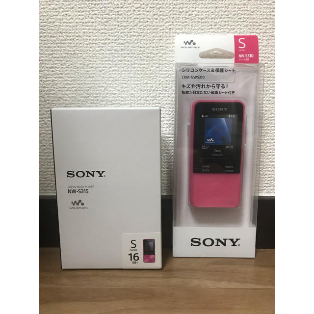 WALKMAN(ウォークマン)のきよまろ様専用 SONY WALKMAN  NW-S315 スマホ/家電/カメラのオーディオ機器(ポータブルプレーヤー)の商品写真