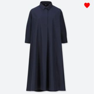 ユニクロ(UNIQLO)のUNIQLO Aラインワンピース(ロングワンピース/マキシワンピース)