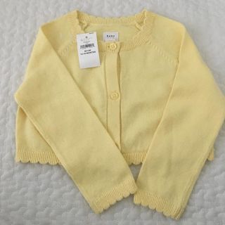 ベビーギャップ(babyGAP)の新品 ベビーギャップ カーディガン 80(カーディガン/ボレロ)