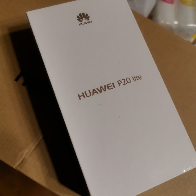 Huawei p20lite midnight black シムフリー 新品