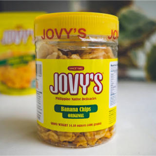 JOVY'S Banana Chips Original 400g (菓子/デザート)