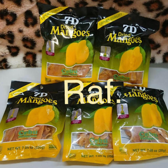 7D Dried Mangoes 200g  賞味期限:2019年7月26日 食品/飲料/酒の食品(菓子/デザート)の商品写真