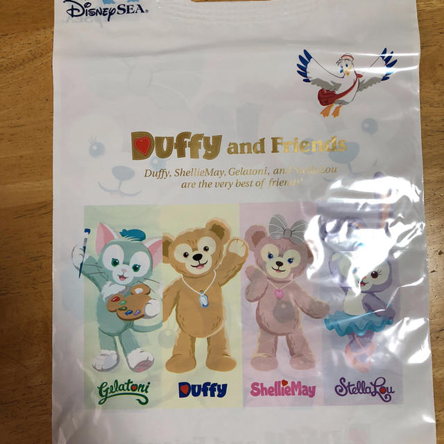 Disney(ディズニー)のキャメル様専用 ダッフィーフレンズ ディズニーシー お土産袋 シェリーメイ  エンタメ/ホビーのおもちゃ/ぬいぐるみ(キャラクターグッズ)の商品写真