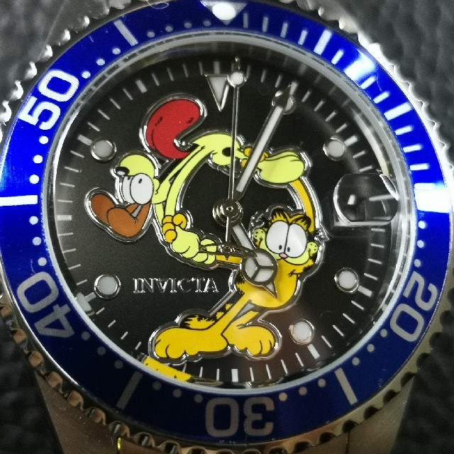 新品送無レディース invicta ガーフィールド x オーディー インビクタ