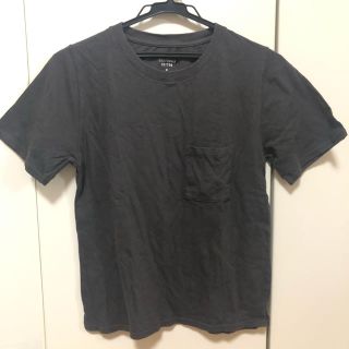 ローリーズファーム(LOWRYS FARM)のLOWRYS FARM コットン Tシャツ 半袖 M グレー(Tシャツ(半袖/袖なし))