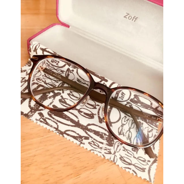 Zoff(ゾフ)のゾフ新品未使用メガネ レディースのファッション小物(サングラス/メガネ)の商品写真