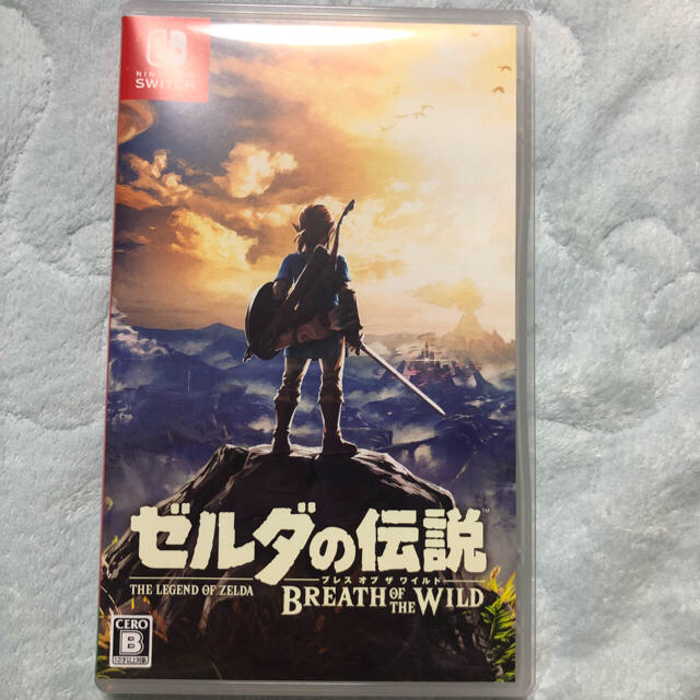 Nintendo Switch(ニンテンドースイッチ)のゼルダの伝説 ブレスオブザワイルド エンタメ/ホビーのゲームソフト/ゲーム機本体(家庭用ゲームソフト)の商品写真