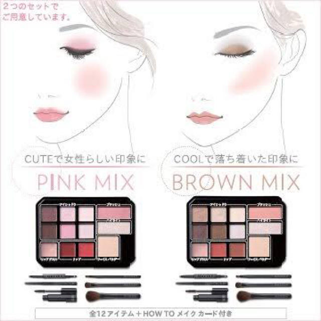 〈Nu Skin〉ニューカラー メイクボックス ピンクミックス 3