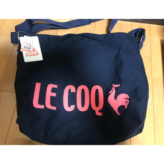 ルコックスポルティフ(le coq sportif)のle coq 新品 ショルダーバッグ しまむら 青 ピンク(ショルダーバッグ)