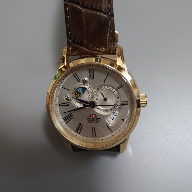 ORIENT(オリエント)の新品同様。値下げしました。日本製。オリエント機械式時計 レディースのファッション小物(腕時計)の商品写真