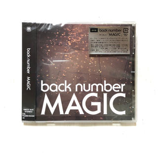 バックナンバー(BACK NUMBER)のback number  MAGIC(ポップス/ロック(邦楽))