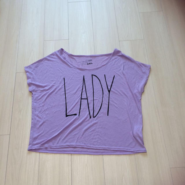 GRL(グレイル)のGRL LADYロゴTシャツ♡ レディースのトップス(Tシャツ(半袖/袖なし))の商品写真