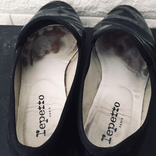 repetto(レペット)のレペット フラット シューズ マイケル エナメル ブラック レディースの靴/シューズ(ローファー/革靴)の商品写真