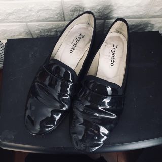 レペット(repetto)のレペット フラット シューズ マイケル エナメル ブラック(ローファー/革靴)