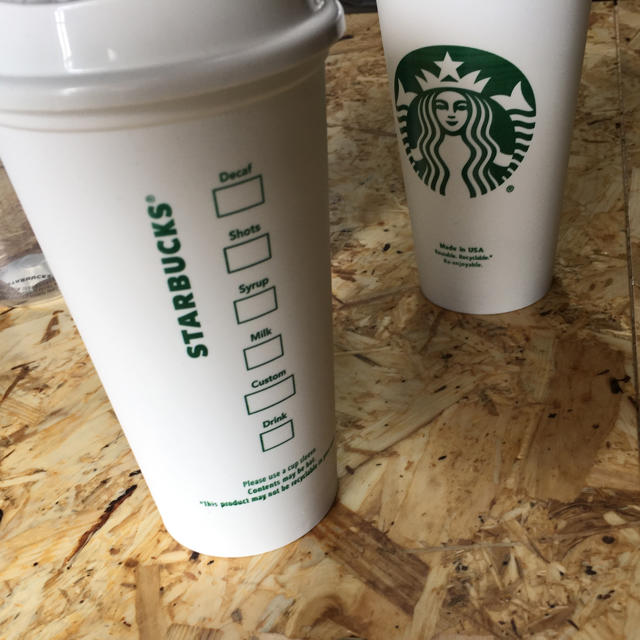 Starbucks Coffee(スターバックスコーヒー)の【新品・未使用】期間限定・スターバックス・リユーザブルカップ・セット インテリア/住まい/日用品のキッチン/食器(タンブラー)の商品写真