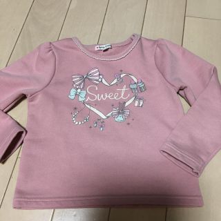 エニィファム(anyFAM)のピンク トレーナー 110センチ(Tシャツ/カットソー)