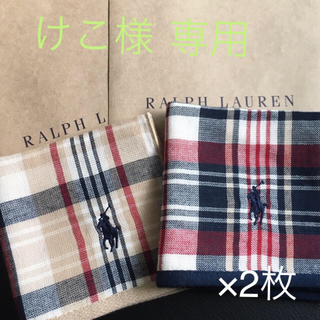 ラルフローレン(Ralph Lauren)のラルフローレン タオルハンカチ(ハンカチ)