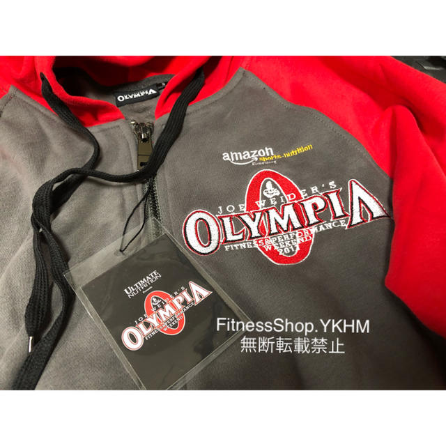 【新品】Mr.Olympia パーカー／ボディービル／オリンピア／フィットネス メンズのトップス(パーカー)の商品写真