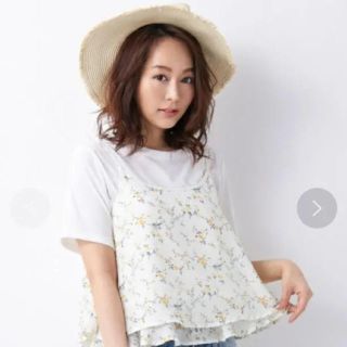 イング(INGNI)の花柄キャミソール   Tシャツセット   イング(その他)