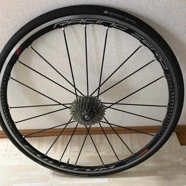 SHIMANO(シマノ)の週末限定値下げ フルクラムレーシングゼロ シマノ11sホイール 自動車/バイクの自動車(タイヤ・ホイールセット)の商品写真