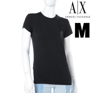 アルマーニエクスチェンジ(ARMANI EXCHANGE)のアルマーニエクスチェンジ Tシャツ M 黒(Tシャツ(半袖/袖なし))