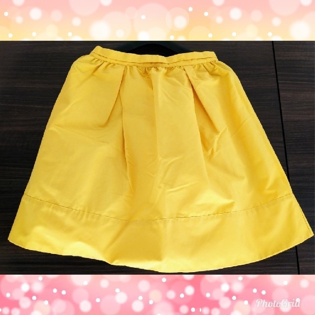 Rope' Picnic(ロペピクニック)の新品　ロペピクニック　イエロースカート　黄色　フレアスカート　スカート　ロペ レディースのスカート(ミニスカート)の商品写真