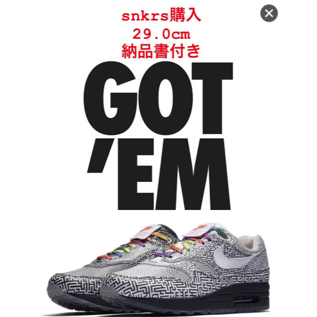 NIKE(ナイキ)のnike air max 1 tokyo 29.0  メンズの靴/シューズ(スニーカー)の商品写真