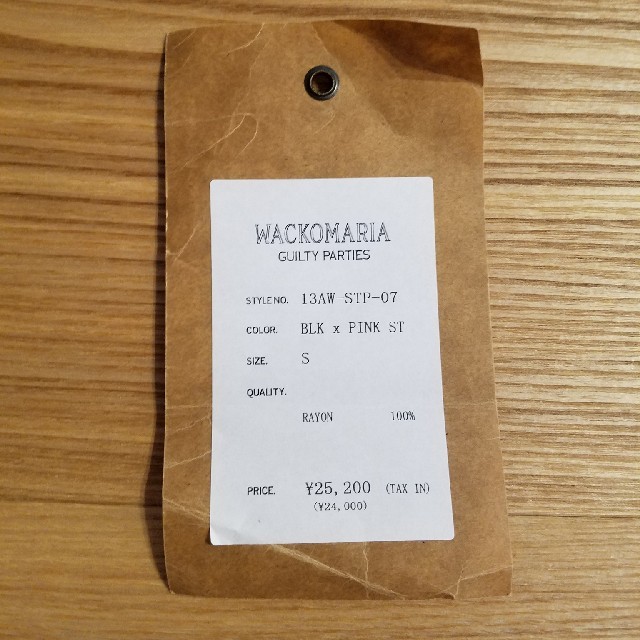 WACKO MARIA(ワコマリア)の【純様専用】ワコマリア ストライプシャツ S メンズのトップス(シャツ)の商品写真