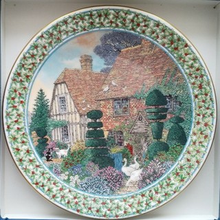 ロイヤルウースター(Royal Worcester)のロイヤルウースター 絵皿(置物)