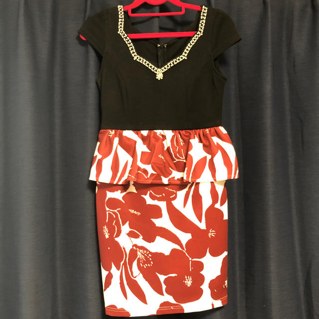 dazzy store(デイジーストア)のペプラム ミニドレス レディースのフォーマル/ドレス(ミニドレス)の商品写真