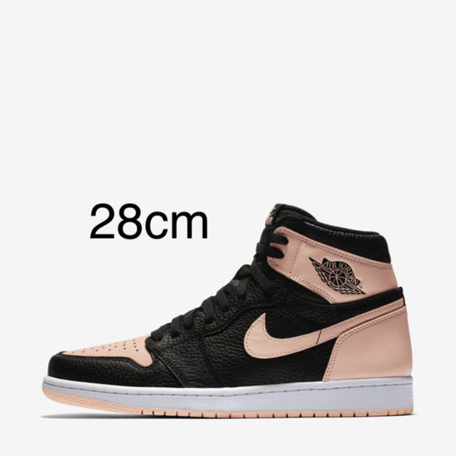 28.0 NIKE AIR JORDAN 1 HIGH BLACK/PINK