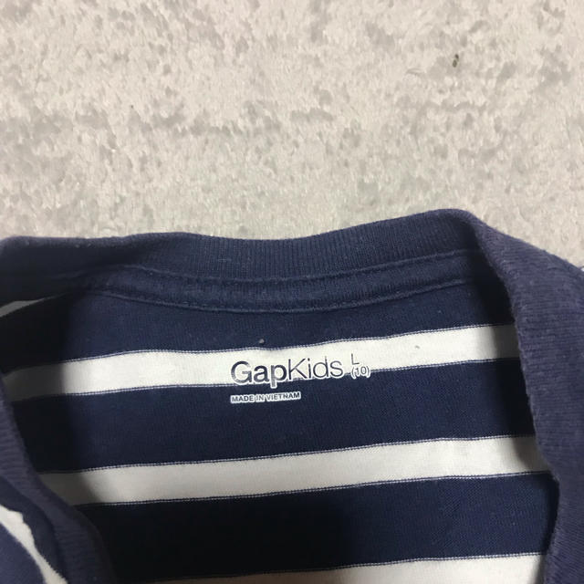 GAP Kids(ギャップキッズ)のGAPKIDSボーダー Tシャツ140 キッズ/ベビー/マタニティのキッズ服男の子用(90cm~)(Tシャツ/カットソー)の商品写真
