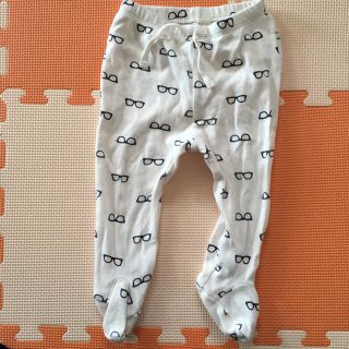 ベビーギャップ(babyGAP)のメガネ柄 パンツ 足カバーつき(パンツ)