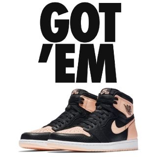 ナイキ(NIKE)のNike air Jordan 1 Black pink 28.5cm(スニーカー)