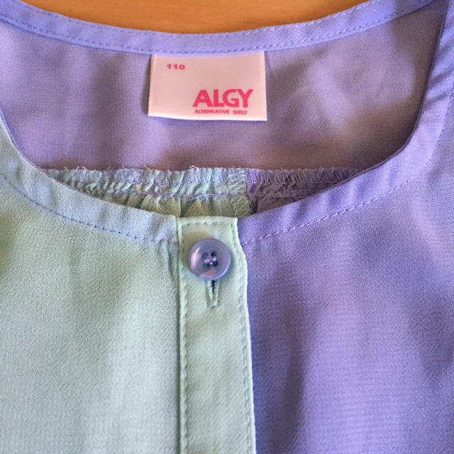 F.O.KIDS(エフオーキッズ)の専用☆美品☆ALGY アルジー☆シフォンワンピース☆110 キッズ/ベビー/マタニティのキッズ服女の子用(90cm~)(ワンピース)の商品写真