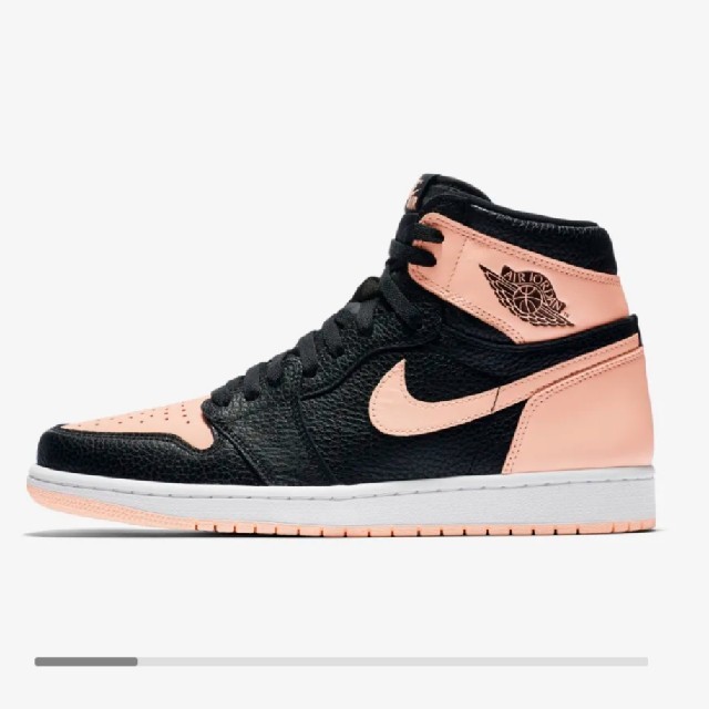 NIKE(ナイキ)のAIR JORDAN 1 RETRO HIGH OG black pink メンズの靴/シューズ(スニーカー)の商品写真