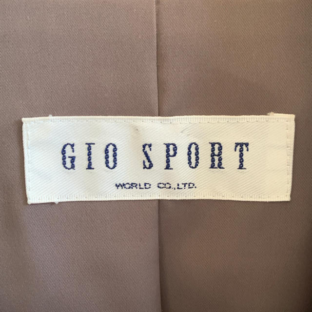 GIO SPORT(ジオスポーツ)のジャケット レディースのジャケット/アウター(テーラードジャケット)の商品写真