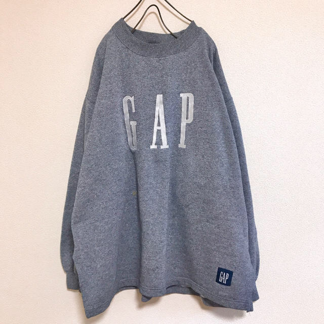 GAP(ギャップ)の古着 80s 90s  oldgap  オールドギャップ トレーナー  ロゴ メンズのトップス(スウェット)の商品写真