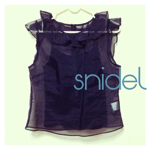 SNIDEL(スナイデル)のスナイデル ブラウス♡ レディースのトップス(シャツ/ブラウス(半袖/袖なし))の商品写真