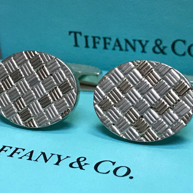 TIFFANY&CO. ティファニー K14 シルバー925 カフス-