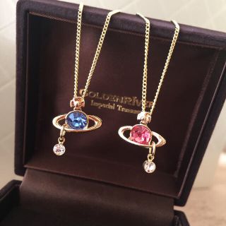 華ぶる様専用ページ💎2点ペア✴︎土星ネックレス✴︎(ネックレス)