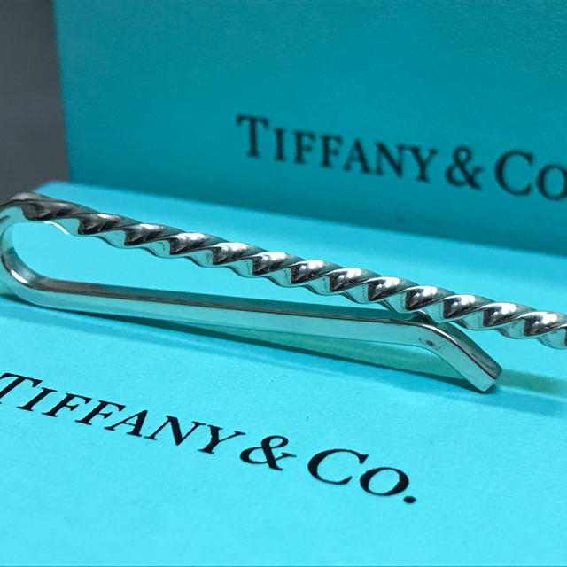 ティファニー TIFFANY＆CO． ネクタイピン K14YG 新品仕上済