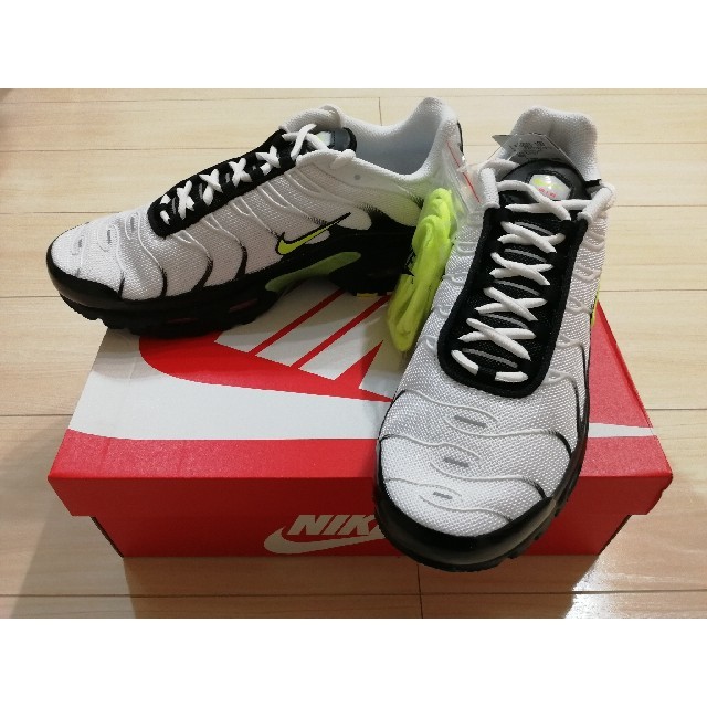 NIKE AIR MAX PLUS SE WHITE/VOLT-BLACK-BR