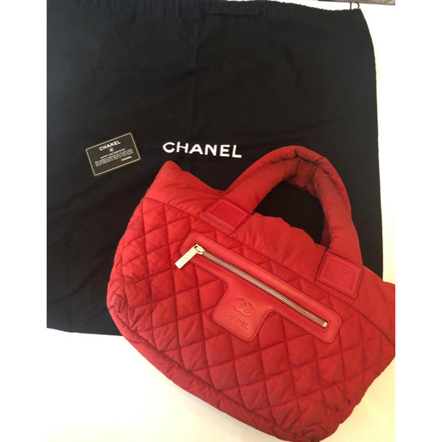 CHANEL コココクーン 赤