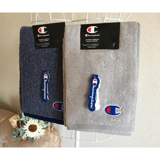 Champion(チャンピオン)の☆２枚SET☆新品☆ インテリア/住まい/日用品の日用品/生活雑貨/旅行(タオル/バス用品)の商品写真