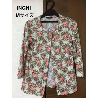 イング(INGNI)のイング 花柄カーディガン 春物(カーディガン)