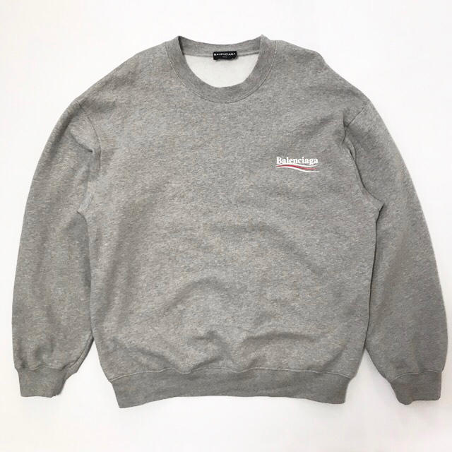 100%本物保証! Balenciaga - クルーネック ロゴ キャンペーン