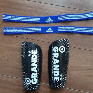 アディダス(adidas)のGRANDEレガース&adidasバンドのセット(その他)