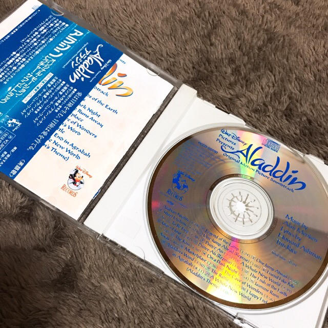 Disney(ディズニー)の「アラジン」オリジナル・モーション・ピクチャー・サウンドトラック エンタメ/ホビーのCD(アニメ)の商品写真